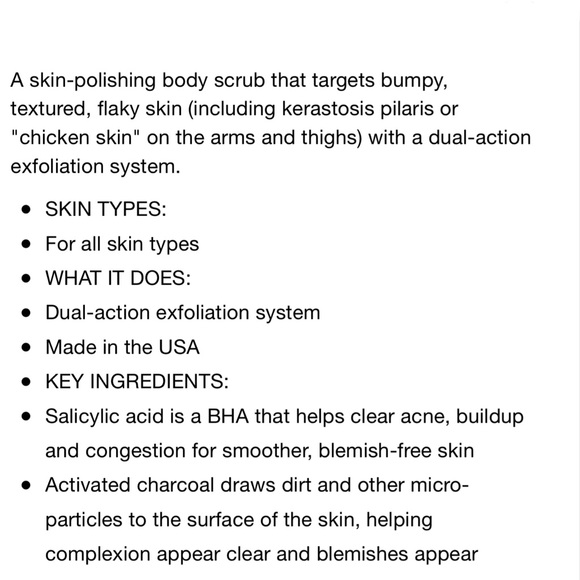 1 Sunday Riley Charcoal Smoothie Jelly Body Scrub, 7-oz. New - Picture 3 of 5